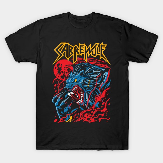 Sabrewulf T-Shirt by seanartzy